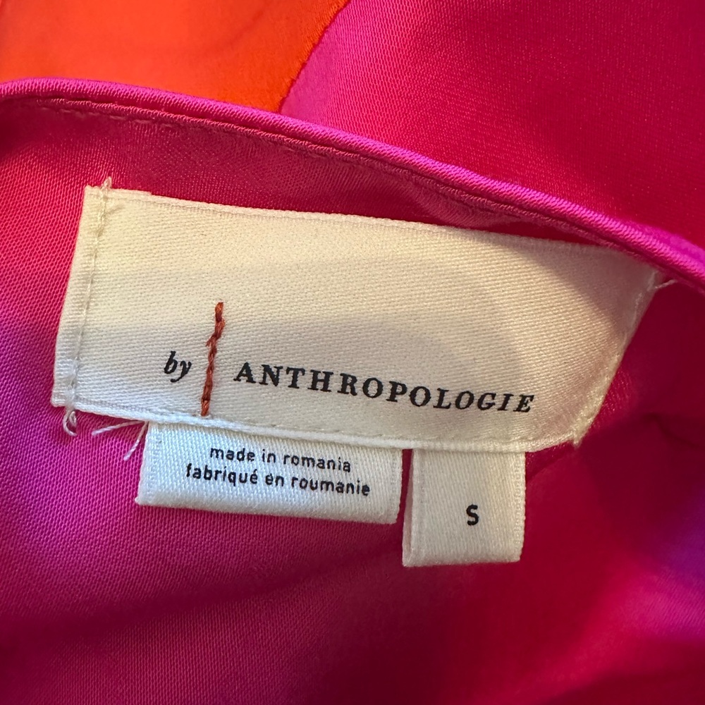 By Anthropologie Colorblock Column Midi Dress Size S - Picture 5 of 5